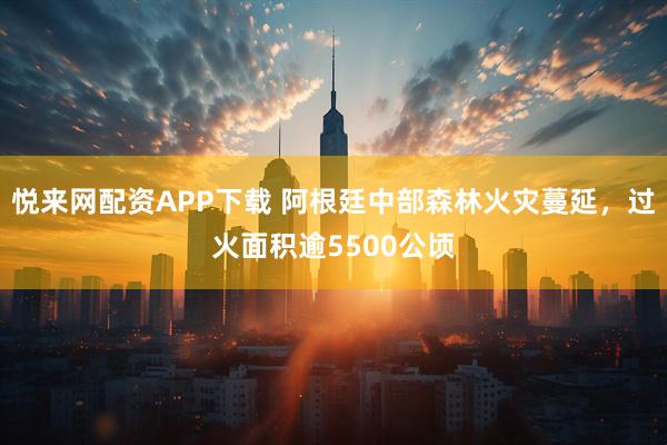 悦来网配资APP下载 阿根廷中部森林火灾蔓延，过火面积逾5500公顷